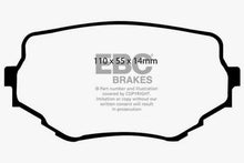 Load image into Gallery viewer, EBC 99-05 Suzuki Grand Vitara 2.5 Greenstuff Front Brake Pads