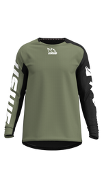USWE Kalk Off-Road Jersey Olive Green - Medium