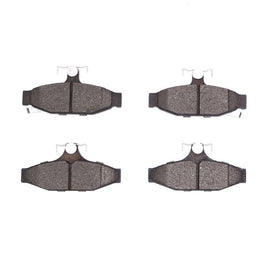 DFC 84-87 Chevrolet Corvette Rear 5000 Advanced Semi Metallic Brake Pads