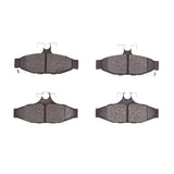 DFC 84-87 Chevrolet Corvette Rear 5000 Advanced Semi Metallic Brake Pads