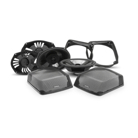 Rockford Fosgate 1998-2013+ Harley Davidson Motorcycle Saddlebag Audio Kit