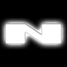 ORACLE Lighting Universal Illuminated LED Letter Badges - Matte Wht Surface Finish - N SEE WARRANTY