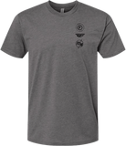 Fly Atom Tee Gunmetal Heather Xl