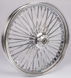 Fr 48-Spk Dd Chrome 23x3.5 Wg-Hub 3/4
