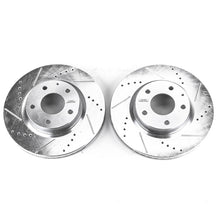 Load image into Gallery viewer, Power Stop 14-18 Mazda 3 Front Evolution Drilled &amp; Slotted Rotors - Pair