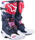 Tech 10 Supervented Boots Night Nvy/Wht/Rainbow Sz 10