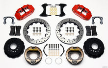 Load image into Gallery viewer, Wilwood Narrow Superlite 4R Rear P-Brk Kit 12.88in Drill Red Big Ford New Style