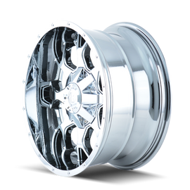 Mayhem 8015 Warrior 20x10 / 8x165.1 BP / -25mm Offset / 130.8mm Hub Chrome Wheel