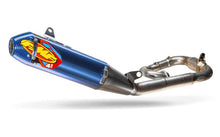Load image into Gallery viewer, FMF Racing Yamaha YZ450F 23-25 Anod Fact 4.1 RCT w/ R. Carbon Cap Comp Sys w/TI MB Header/ Mid Pipe