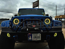 Load image into Gallery viewer, Oracle Off-Road 3in W Square Spotlight with Halo - ColorSHIFT SEE WARRANTY