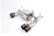 Load image into Gallery viewer, Dinan 15-20 BMW M3/M4 (F80/F82/F83) Free Flow Axleback Exhaust System - Black Tips