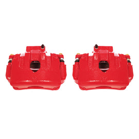 Power Stop 10-16 Hyundai Genesis Coupe Front Red Calipers w/Brackets - Pair