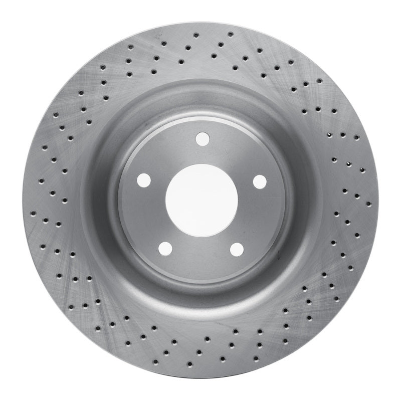 DFC 06-13 Chevrolet Corvette Front Drilled Brake Rotor