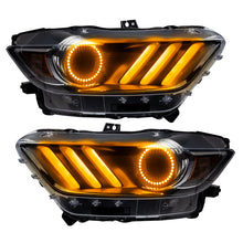 Load image into Gallery viewer, Oracle 15-17 Ford Mustang V6/GT/Shelby DRL  w/ Halo Kit - ColorSHIFT w/ BC1 Controller SEE WARRANTY
