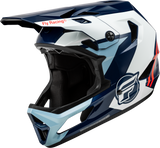 Rayce Bicycle Helmet Red/White/Blue Lg