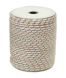 Poly Starter Rope 4.5mm X 250' Polyester White/Red