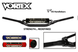 Vortex Racing V3 Handlebar J Murph Flat Track OS 1-1/8in- Black