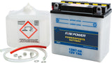 Battery W/Acid 12n7-4a 12v