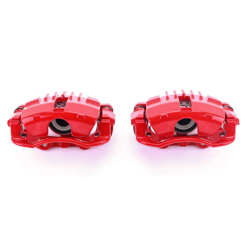 Power Stop 97-05 Chevrolet Blazer Rear Red Calipers w/Brackets - Pair