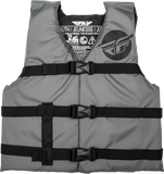 Youth Flotation Vest Grey/Black