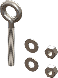 KFI Plow Spring Hardware Kit - One Side