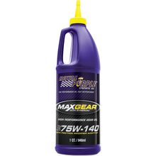 Load image into Gallery viewer, Royal Purple Max Gear Synthetic 75W-140 Gear Oil - 1 Quart