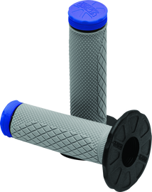 ProTaper Tri Density Full Diamond MX Grips - Blue