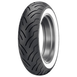 Dunlop American Elite Bias Rear Tire - 180/65B16 M/C 81H TL  - Wide Whitewall