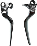 Lsr Lever Set Chrome Big Twin 96-16 Xl 96-03 W/Cable Clutch