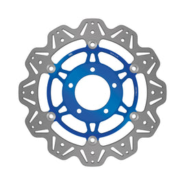 EBC 06-15 Triumph Hinckley Tiger 1050 Radial Caliper Front Left/Right Vee Floating Blue Rotor