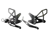 Vortex Racing 06-16 Yamaha YZF-R6 Rear Set- Black