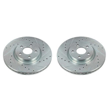 Load image into Gallery viewer, Power Stop 18-20 Ford Transit Connect Front Evolution Drilled &amp; Slotted Rotors - Pair