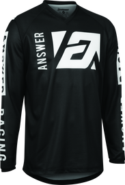 Answer Syncron Merge Jersey Black/White Youth - Large