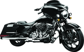 Kuryakyn Smooth Windshield Trim 96-13 Touring Gloss Black