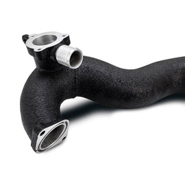 Mishimoto 2024+ Ford Mustang EcoBoost Charge Pipes - Wrinkle Black