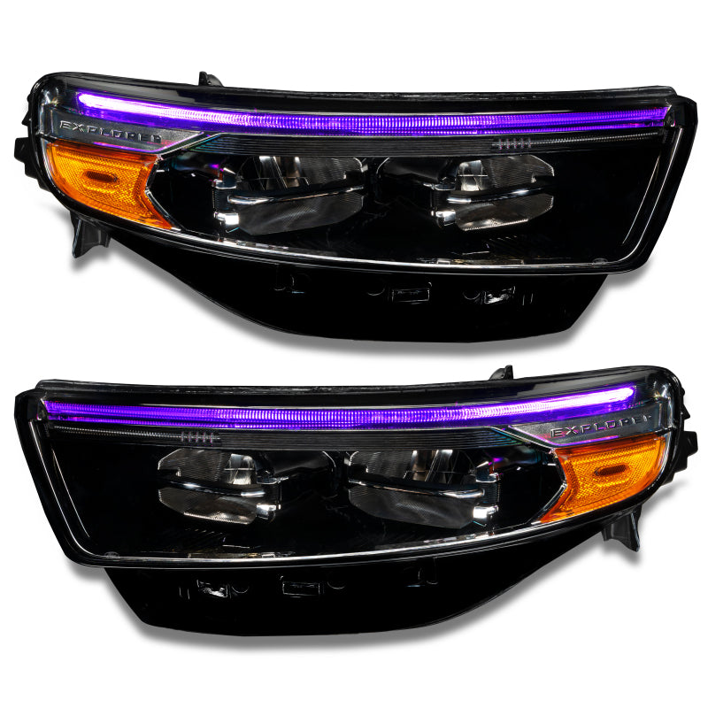 Oracle 20-22 Ford Explorer Dynamic RGB Headlight DRL Kit - - w/ 2.0 Controller SEE WARRANTY