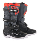 Youth Tech 7s Boots Grey/Red Sz 08