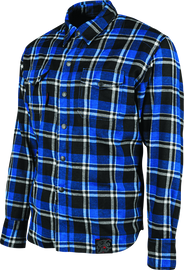Speed and Strength Black 9 2.0 Moto Shirt Blue/Black - Small
