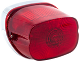 Sqaureback Led Tailight Red Lense Hardwire
