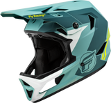 Youth Rayce Bicycle Helmet Matte Blue Stone/Hi-Vis Ys