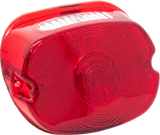 Slantback Low Pro Led Red Lens  Tailight Fxlrst Only