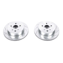 Load image into Gallery viewer, Power Stop 2006 Lexus GS300 Rear Evolution Drilled &amp; Slotted Rotors - Pair