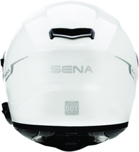 Load image into Gallery viewer, Sena Technologies Outforce Full Face Bluetooth Helmet Glossy White - Large
