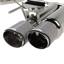 Load image into Gallery viewer, Kooks 18-24 Ford Mustang GT 5.0 3in. Valved Shotgun Cat-Back Exhaust - Carbon Tips