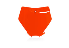 Load image into Gallery viewer, Acerbis 19-22 KTM 125-450 XC/ SX/ SX-F/ XC-F/ XC-tpi Front Number Plate - 16 Orange