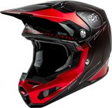 Formula S Carbon Legacy Helmet Red Carbon/Black Xl