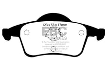 Load image into Gallery viewer, EBC 01-05 Volvo S60 2.3 Turbo T5 Ultimax2 Rear Brake Pads