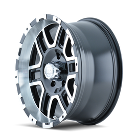 ION Type 179 20x9 / 5x139.7 BP / 12mm Offset / 108mm Hub Black/Machined Wheel