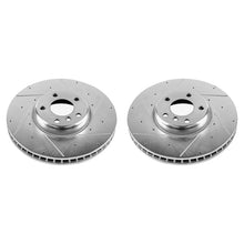 Load image into Gallery viewer, Power Stop 10-17 BMW 535i GT Front Evolution Drilled &amp; Slotted Rotors - Pair