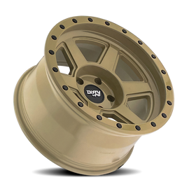 Dirty Life 9315 Compound 17x9 / 5x127 BP / -12mm Offset / 78.1mm Hub Desert Sand Wheel